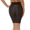 Moily Womens Shimmery Oily Bright High Waist Stocking Skirt Sheer Mesh Bodycon Skirt Miniskirt Black One Size view 2