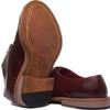 JUSTINREESS ENGLAND Dover Men's A-Wine Wooden Effect Derby Sho Shoes (Wine, US 14) view 4