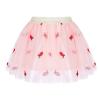 CHICTRY Little Kids Girls Ballet Tutu Princess Tulle Skirt Embroidery with Heart Cherry Pineapple Pineapple&Pink 2-3 Years view 1