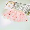 CHICTRY Little Kids Girls Ballet Tutu Princess Tulle Skirt Embroidery with Heart Cherry Pineapple Pineapple&Pink 2-3 Years view 3