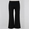 Manyakai Kids Boys Classic Loose Boot Cut Pants Jazz Latin Ballroom Dancewear Modern Dance Trousers Black 12 Years view 2