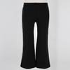 Manyakai Kids Boys Classic Loose Boot Cut Pants Jazz Latin Ballroom Dancewear Modern Dance Trousers Black 8 Years view 4