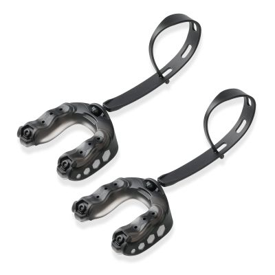 2Pack Football Mouth Guard with Strap, Upgrade Soft Youth Mouth Guard Football Mouthpiece, Sports for Boxing, MMA, Hockey, Rugby, Basketball for Adult & Youth (Black)