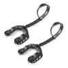 2Pack Football Mouth Guard with Strap, Upgrade Soft Youth Mouth Guard Football Mouthpiece, Sports for Boxing, MMA, Hockey, Rugby, Basketball for Adult & Youth (Black) view 1