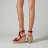 ZBYY Women's Platform Sandals Summer Wedge Ankle Strap Open Toe Sandals Wedge Heels Casual Beach Platform Dress Sandals view 3