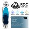 Roc Paddle Boards 10 ft 6 in Inflatable SUP, 350lbs Weight Capacity, Wide Stable Design, Premium Accessories, 3 YEAR WARRANTY, USA Owned Brand, Royal view 3