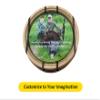 ESH Custom Glass Turkey Pot Calls for Hunting  Laminated Maple & Walnut - Personalized Turkey Calls & Lures with Custom Photo & Text view 2