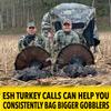 ESH Custom Glass Turkey Pot Calls for Hunting  Laminated Maple & Walnut - Personalized Turkey Calls & Lures with Custom Photo & Text view 4