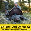 ESH Custom Glass Turkey Pot Calls for Hunting  Walnut - Personalized Turkey Calls & Lures with Custom Photo & Text view 4