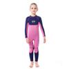 ILAVSUN Kids Wetsuit Girls - 3mm Neoprene Thermal Full Body Wet Suits Long Sleeve One Piece Swimsuit Keep Warm Back Zip UV Protection for Scuba Diving Snorkeling Swimming Surfing Water Sports L view 1