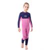 ILAVSUN Kids Wetsuit Girls - 3mm Neoprene Thermal Full Body Wet Suits Long Sleeve One Piece Swimsuit Keep Warm Back Zip UV Protection for Scuba Diving Snorkeling Swimming Surfing Water Sports L view 4