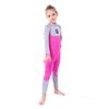 ILAVSUN Kids Wetsuit Girls - 3mm Neoprene Thermal Full Body Wet Suits Long Sleeve One Piece Swimsuit Keep Warm Back Zip UV Protection for Scuba Diving Snorkeling Swimming Surfing Water Sports S view 4