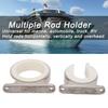 Allsor Fishing Rod Holder Bracket, 2PCS Stainless Steel Horizontal Wall Mounted Fishing Rod Rack Ceiling Storage Fishing Pole Holder for Garage/Cabin/Basement/Marine/Automobile/Truck/RV view 4