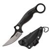 Elite Tactical -Fixed Blade Knife - ROUT - Reverse Hawkbill Blade with Black G10 Handle, Full Tang Construction, Kydex Sheath w/Multi-Position Clip and Breakaway Chain, EDC, Tactical, ET-FIX007BK view 1