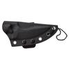 Elite Tactical -Fixed Blade Knife - ROUT - Reverse Hawkbill Blade with Black G10 Handle, Full Tang Construction, Kydex Sheath w/Multi-Position Clip and Breakaway Chain, EDC, Tactical, ET-FIX007BK view 3