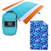 ECCOSOPHY Sand Free Beach Blanket 9x10ft + Quick Dry Microfiber Beach Towel 71x35 inches. view 1