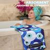 ECCOSOPHY Sand Free Beach Blanket 9x10ft + Quick Dry Microfiber Beach Towel 71x35 inches. view 3