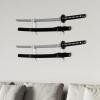 BYTOTU Katana Wall Holder-Transparent Plexiglass - Sword Wall Mount Display - (Swords Not Included) view 1
