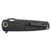Elite Tactical - Pocket Folding Knife - READINESS - Partially Serrated Drop Point Blade with Black Nylon Fiber Handle, Reversible Pocket Clip, EDC, ET-A001BKS view 2