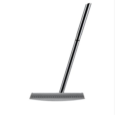 Bell N-360 No-Offset CNC Milled Upright Lie Toe Balance Golf Putter (79 Degree Lie) + Tacki-Mac Black Jumbo Flat Top Grip | Made in USA (Right, 38)