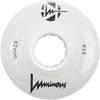 Luminous Wheels Luminous LED Quad Roller Skate Outdoor Wheels (4 Pack,White,62mmx30mm/85A) view 1