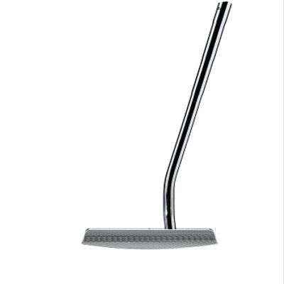 Bell H-360 Half-Offset CNC Milled Upright Lie Face Balance Golf Putter (76 Degree Lie) + Winn Dri-Tac Dark Gray Midsize Grip | Made in USA (Right, 35)