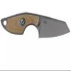MKM Maniago Knife Makers MIKRO 2 Sheepsfoot Fixed Blade Neck Knife and EDC Tool - M390 Super Steel, Full Tang, Designed by Jesper Voxnaes, Made in Italy (Natural Micarta) view 2