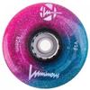 Luminous Wheels LED Quad Roller Skate Outdoor Wheels (4 Pack, Galaxy, 62mmx30mm/85A) view 1