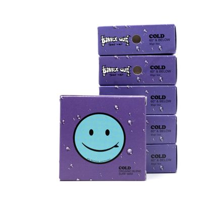 Bubble Gum Surf Wax Organic Rob Machado Formula Cold 6 Pack