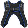 Capelli Sport Running Weighted Vest, Neoprene Adjustable Weighted Vest for Men and Women, Blue/Black, 10 lbs view 1