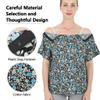 TOMMHANES AMISGUOER Post Shoulder Surgery Shirt - Short Sleeve Rehab Clothes with Drain Management Pockets(KF08-XXL) view 2