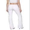 Hybrid & Company Womens Hyper Ultra Stretch Comfy Boot Cut Leg Flare Work Casual Pants P44879BL White M view 4