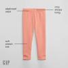 GAP Baby Girls Cozy Leggings, Moonstone, 6-12 Months US view 2
