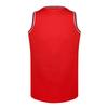 Blank Basketball Jersey Men's Mesh Athletic Sports Shirts Black Yellow White Blue Red S-3XL(Red Small) view 3