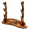 BiJun Sword Stand, Sword Holder, Katana Stand, Lightsaber Stand Samurai Sword Stand Rack Display Wall Mounted Hook for Katana Wakizashi Tanto Support All Swords (3 Tiers) view 1