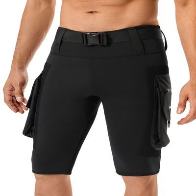 Seaskin 2.5mm Diving Shorts for Mens with Pocket
