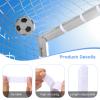 30 Pcs Goal Net Straps Soccer Attachment Trap White for Holding Nets to The Goal Posts for Boys Kids Training 14 x 0.8 Inch(Simple Style) view 3