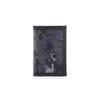 Nitort Wallet, Canvas Outdoor Sports Wallets for Kid, Lovely Wallet with Zipper for Kids- Front Pocket Wallet with Magic Sticker, Mosaic Gray view 2