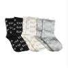 GAP Boys Crew Socks, Multi-Pack Kids Socks, Soft & Stretchy, Comfortable, Multi Logo, Medium view 1