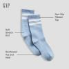 GAP Boys Crew Socks, Multi-Pack Kids Socks, Soft & Stretchy, Comfortable, Multi Logo, Medium view 2