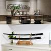 BiJun Sword Stand, Katana Holder, Katana Stand Lightsaber Stand Samurai Sword Holder Stand Rack Display Wall Mounted Hook for Katana Wakizashi Tanto Support All Swords (2 Tiers) view 3