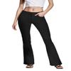Hybrid & Company Womens Hyper Ultra Stretch Comfy Boot Cut Leg Flare Work Casual Pants P44879BL Black L view 2