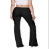 Hybrid & Company Womens Hyper Ultra Stretch Comfy Boot Cut Leg Flare Work Casual Pants P44879BL Black L view 4
