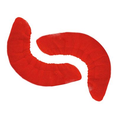 Easnea 1 Pair Hockey Blade Covers Guards for Hockey Skates, Figure Skates, and Ice Skates - Ice Skating Soakers Protectors Red S