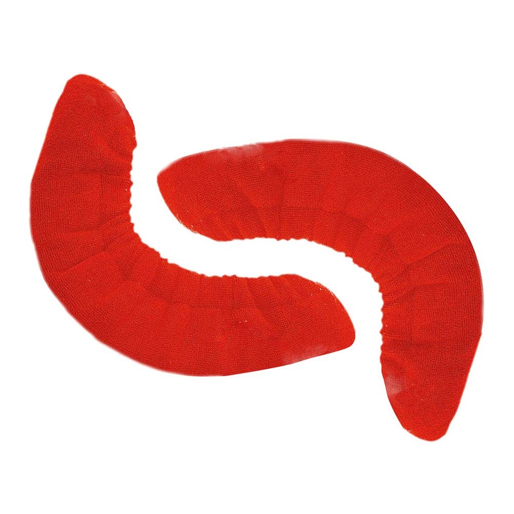 Easnea 1 Pair Hockey Blade Covers Guards for Hockey Skates, Figure Skates, and Ice Skates - Ice Skating Soakers Protectors Red S