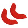Easnea 1 Pair Hockey Blade Covers Guards for Hockey Skates, Figure Skates, and Ice Skates - Ice Skating Soakers Protectors Red S view 2