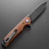 Eafengrow EF973 Folding Knife, D2 Steel Blade Micarta Handle Scale Pocket Knife Folder for Working Camping Hiking EDC Tool Knife(brown) view 3