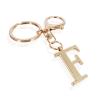 LAXPICOL Gold Keychain Letter F Keychains for Women Men Bag Charms Purse Charms For Handbags Metal Alphabet Initial Letter Key Ring Keychain view 1