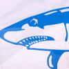 2 Pieces Shark Sticker Decal for Car Truck Kayak Fishing Boat Graphics Accessories - Waterproof, Adhesive, Long Lasting Blue view 2