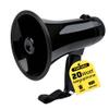 MyMealivos Portable Megaphone Bullhorn 20 Watt Power Megaphone Speaker Voice and Siren/Alarm Modes with Volume Control and Strap (Black) view 1